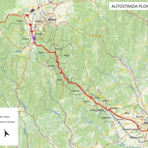 Compania Națională de Investiții Rutiere preia proiectul Autostrăzii A3 Ploiești - Brașov