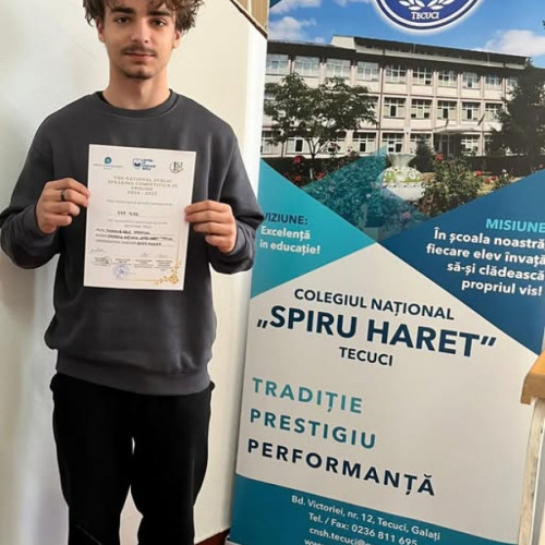 Performanță remarcabilă la un concurs de discursuri în limba engleză