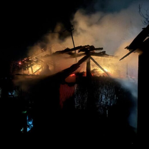 Incendiu devastator în comuna Negrilești