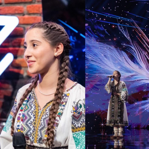 Daria Cojocaru, o tânără talentată din Târgu Jiu, impresionează la "Românii au talent"