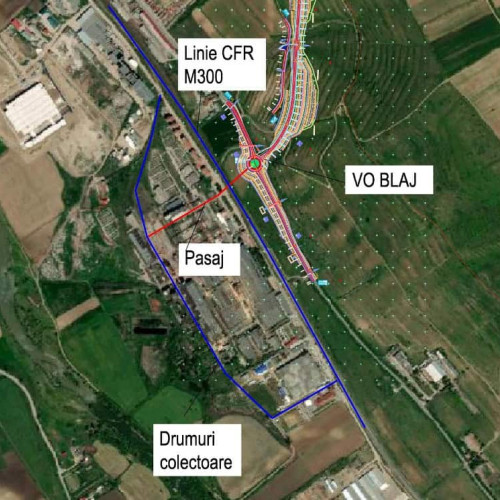 Un parteneriat pentru construcția unui nou pasaj la Blaj