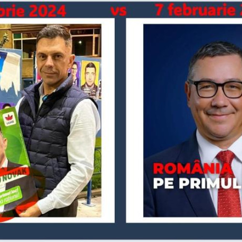 Eduard Novak îl acuză pe Victor Ponta că i-a furat sloganul electoral