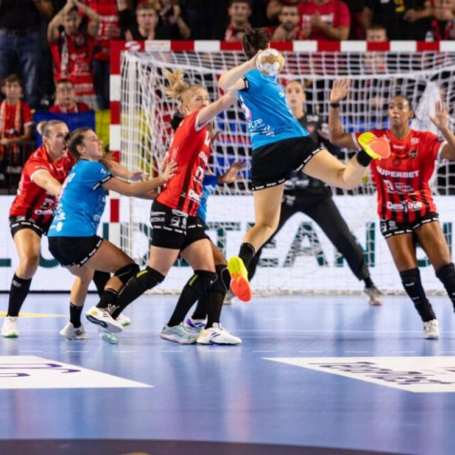 Partida de handbal dintre Gloria Bistrița și Krim Ljubljana, programată sâmbătă