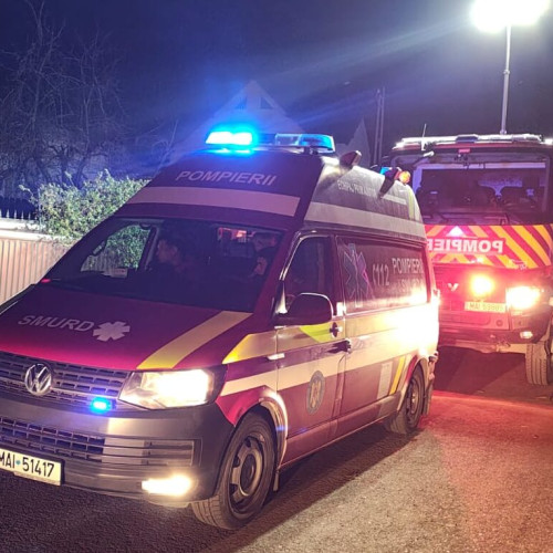 Incendiu în localitatea Cerbu, județul Botoșani