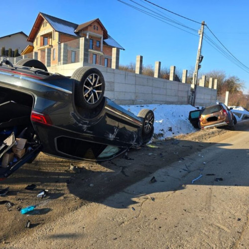 Accident rutier grav în Bistrița-Năsăud