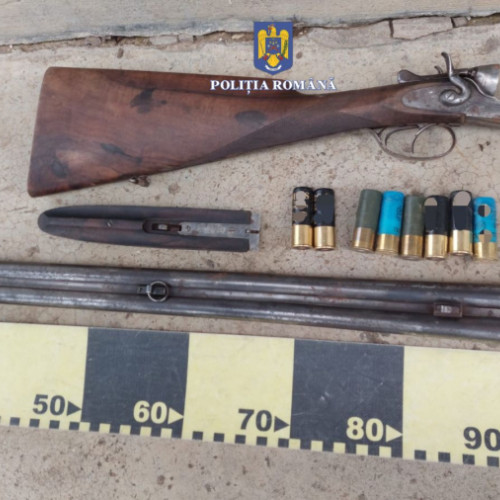 Bărbat din Pechea, prins cu armă ilegală, scapă de arest
