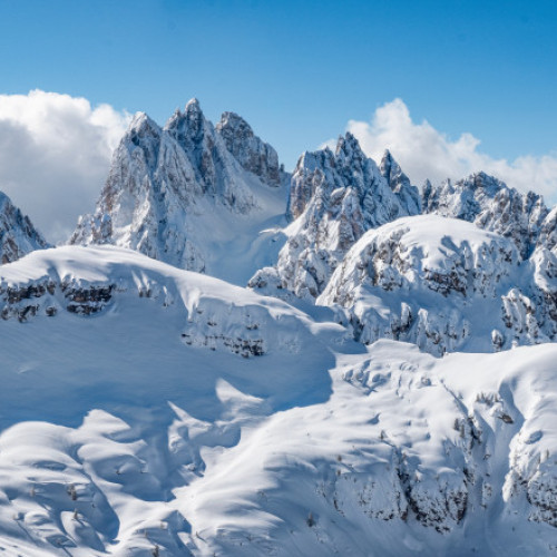Mesaje anti-turism în stațiunile de schi din Alpii Dolomiți