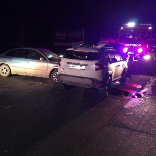Accident rutier la ieșirea din comuna Gilău spre Florești