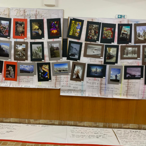 Creativitatea elevilor din Galați, evidențiată la concursul de fotografie "Album de iarnă"