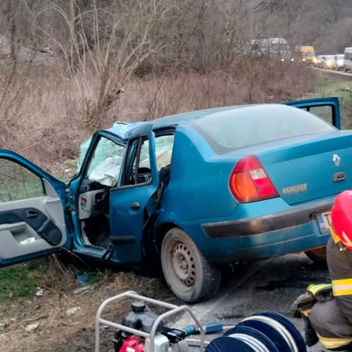 Accident rutier între două autoturisme la ieșirea din Babadag