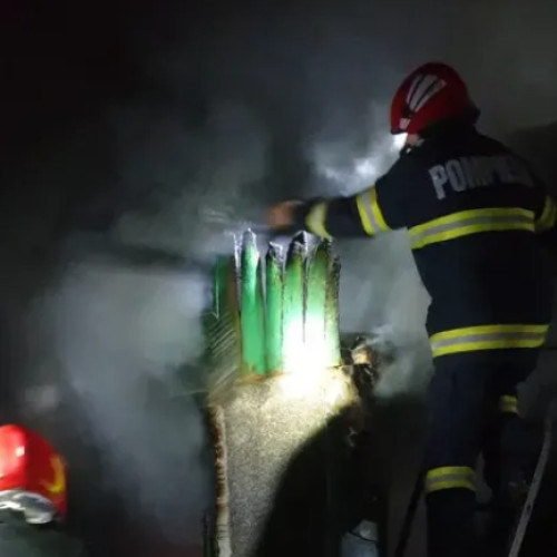 Incendiu în comuna Feleacu din județul Cluj