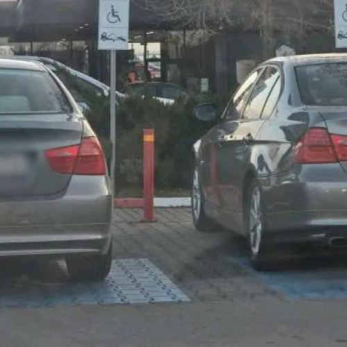 BMW-uri parcate necorespunzător în Cluj provoacă indignare pe rețelele sociale