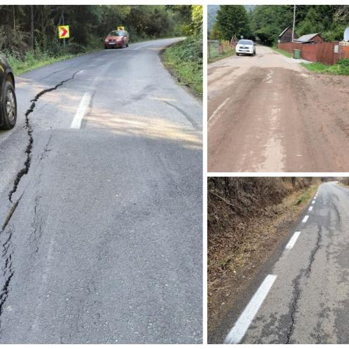 Trei drumuri județene din Cluj, afectate de alunecări de teren, vor fi reparate
