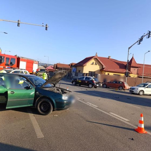 Accident rutier în Florești implică trei autoturisme