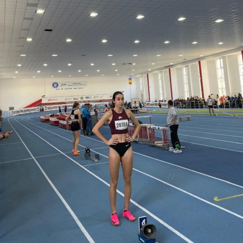 Rebecca Ciocan, dublă câștigătoare la Campionatul Național de atletism în sală