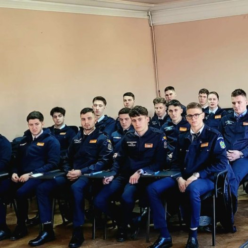 Studenți ai Academiei de Poliție în practică la Inspectoratul de Poliție Maramureș