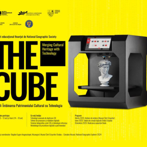 Proiectul "Cubul: Îmbinarea Patrimoniului Cultural cu Tehnologia" câștigă grant de la National Geographic Society