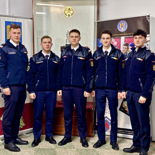 Studenți de la Academia de Poliție efectuează stagiul de practică la ISU Botoșani