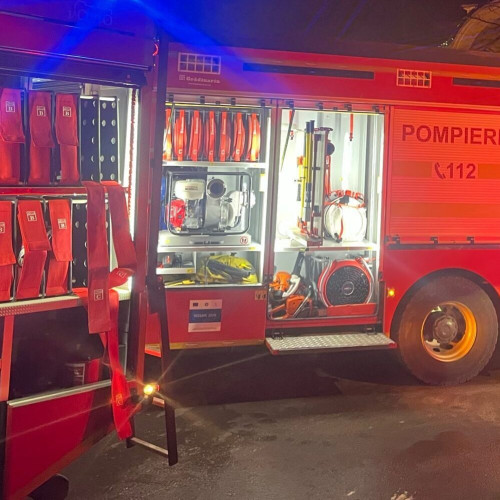 Incendiu în zona Detașamentului Fripis: Intervin echipaje de urgență