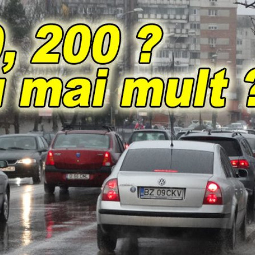 Posibilă taxă anuală pentru accesul în Buzău pentru mașinile neînmatriculate