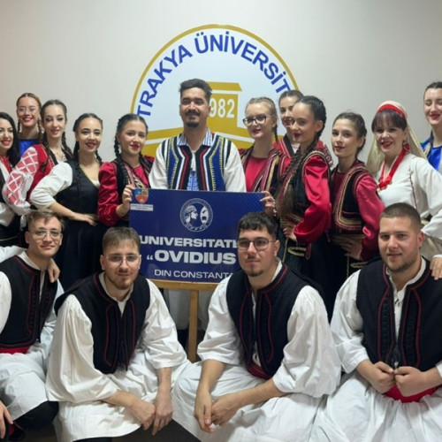 Universitatea Ovidius participă la Festivalul Internațional de Dansuri Populare Balcanice