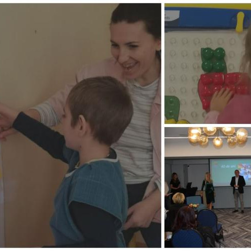 Aniversare emoționantă la grădinița pentru copii cu nevoi speciale din Cluj