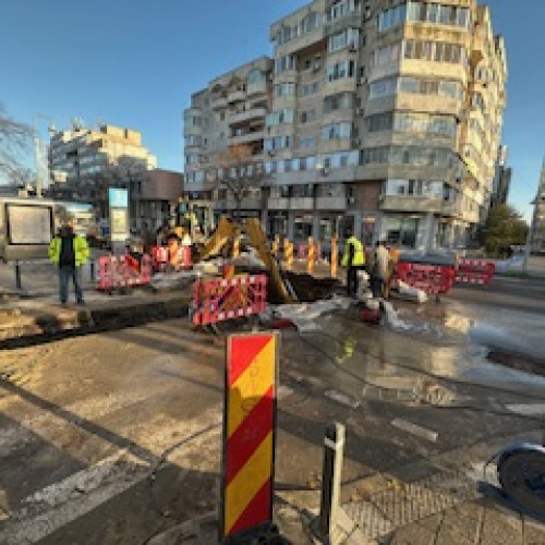 Oprire temporară a apei potabile în cartierul Bratianu pentru lucrări de remediere