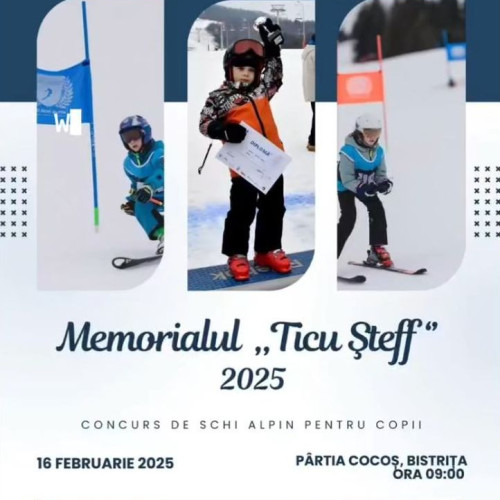 Micii schiori sunt așteptați la &quot;Memorialul Ticu Steff&quot;
