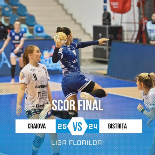Gloria Bistrița pierde meciul în ultimele secunde cu Craiova