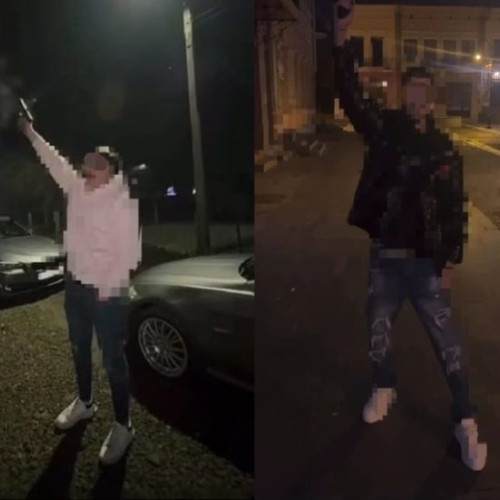 Tineri din Botoșani cercetați penal după ce au folosit arme în public