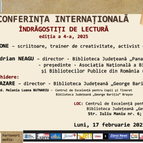 Iubitorii de lectură sărbătoresc Ziua Națională a Lecturii prin Conferința "Îndrăgostiți de lectură"