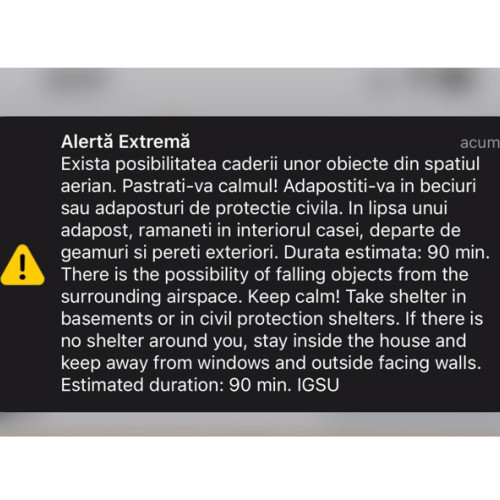 Alertă de securitate în apropierea granițelor României