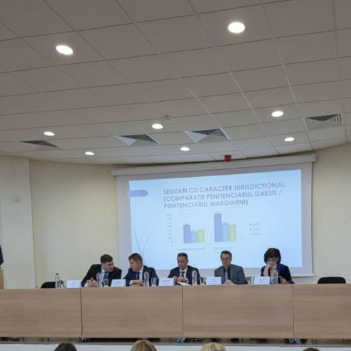 Raportul de activitate al Tribunalului Dâmbovița prezentat la Institutul „Valahia” din Târgoviște