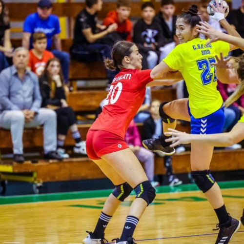 CSM Iași 2020 continuă seria neagră în Liga Națională de handbal feminin