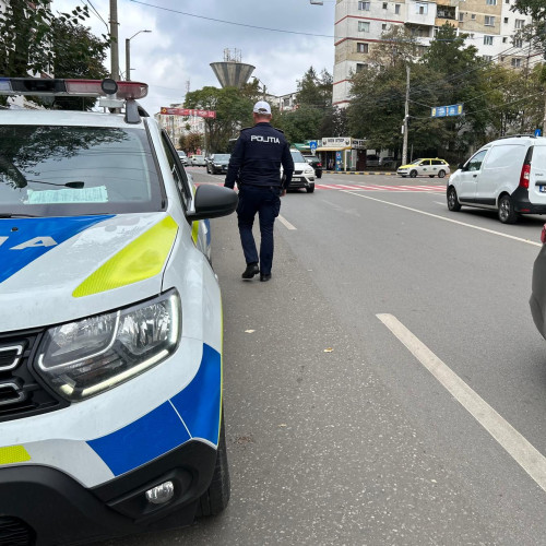 Amenzi și permise reținute în urma unei acțiuni a poliției rutiere botoșănene