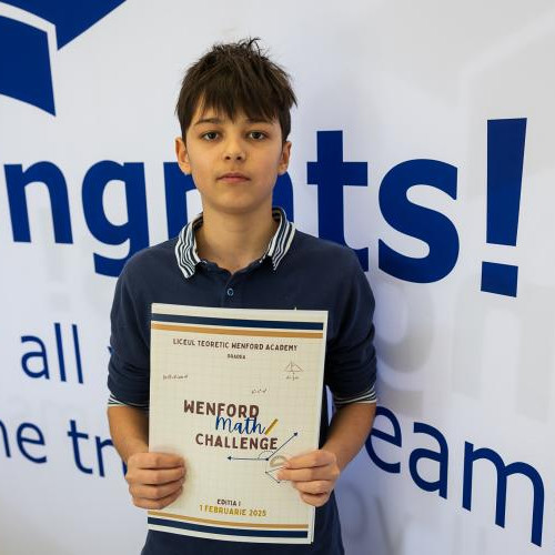 Elev din Cluj, câștigător al premiului I la un concurs național de matematică