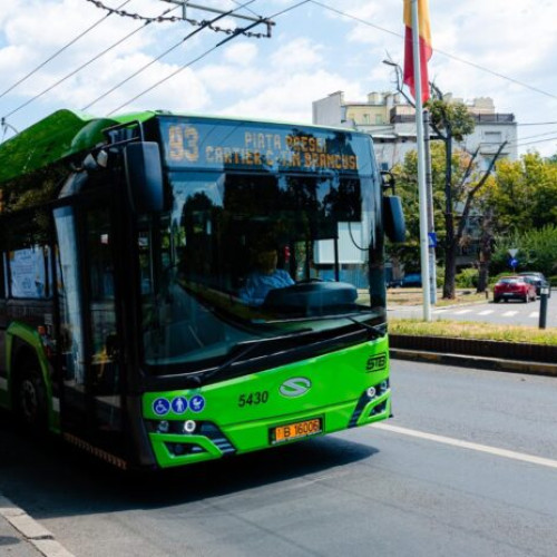 Creștere semnificativă a călătoriilor cu troleibuzul în București