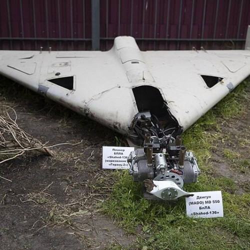 Fragmente de drone găsite în apropierea frontierei cu Ucraina