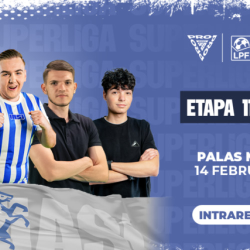 Campionatul de fotbal virtual la Palas, cu ocazia Valentine's Day