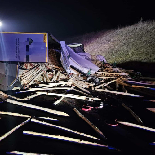 Accident rutier pe Autostrada A1, între Sebeș și Orăștie