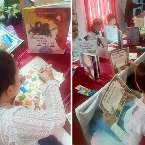 Copiii din Cumpana sărbătoresc Ziua Națională a Lecturii