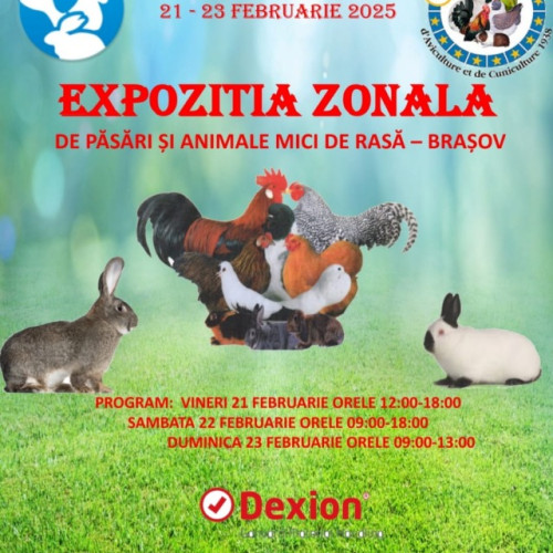 Râșnov va organiza o expoziție dedicată păsărilor și animalelor de rasă între 21 și 23 februarie