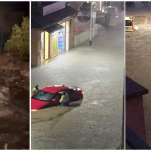 Inundații devastatoare în Portoferraio, pe insula Elba