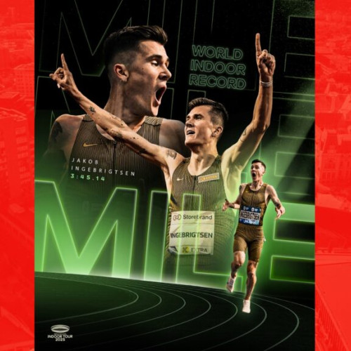 Jakob Ingebrigtsen doboară recordurile mondiale la Lievin