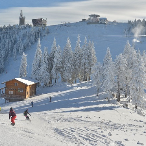 Condiții excelente pentru schi în Poiana Brașov