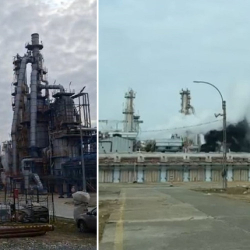 Incident de aprindere la rafinăria Petromidia, fără victime raportate