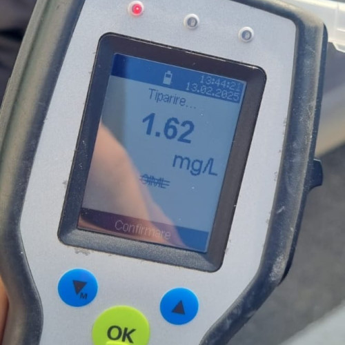 Botoșănean prins la volan sub influența alcoolului