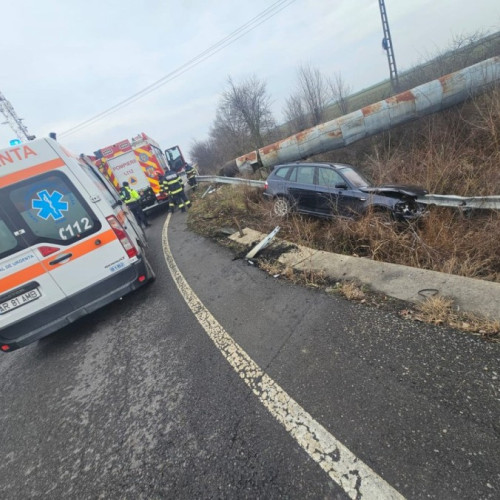 Accident rutier pe DN79 Arad-Oradea