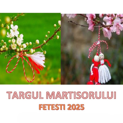 Târgul de Mărtișoare din Municipiul Fetești ajunge la ediția a patra