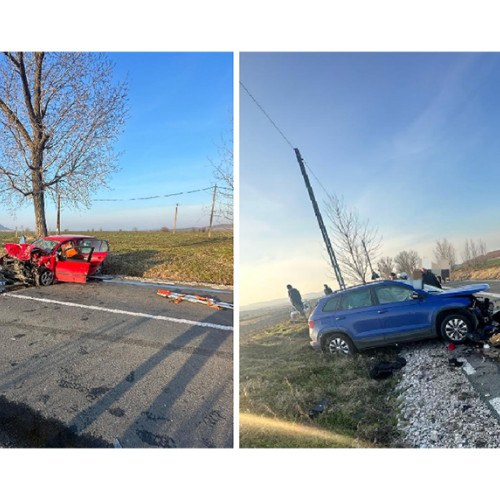 Accident rutier grav în Turda, provocat de un tânăr de 20 de ani